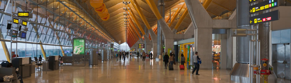 transportation madrid airport to city center